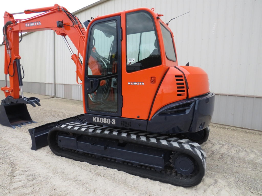 2007 KUBOTA KX080-3
